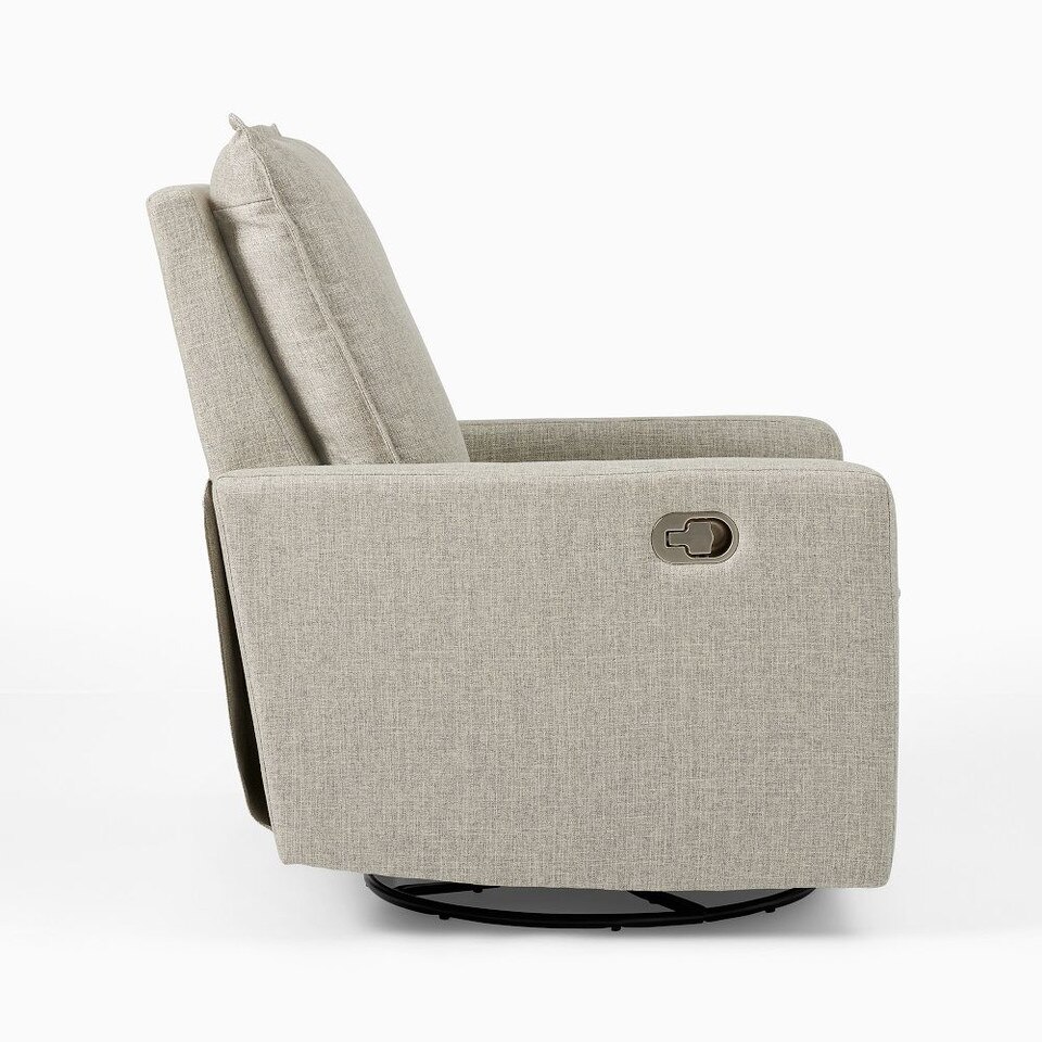 Paxton Upholstered Glider Recliner West Elm Australia
